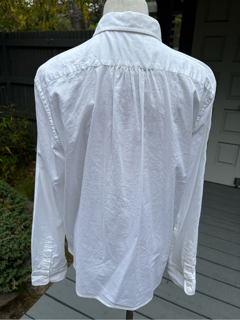 Polo Ralph Lauren White Eyelet Lace Button-Up Blouse - Picture 2 of 9
